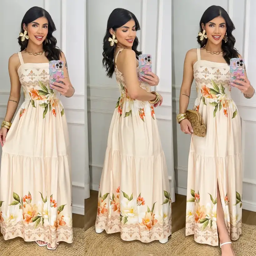 Vestido Maxi Floral II